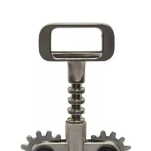Sacacorcho de goma negro de 19 cm, ergonómico y resistente, ideal para abrir botellas de vino sin esfuerzo en cualquier ocasión.-1-4-1