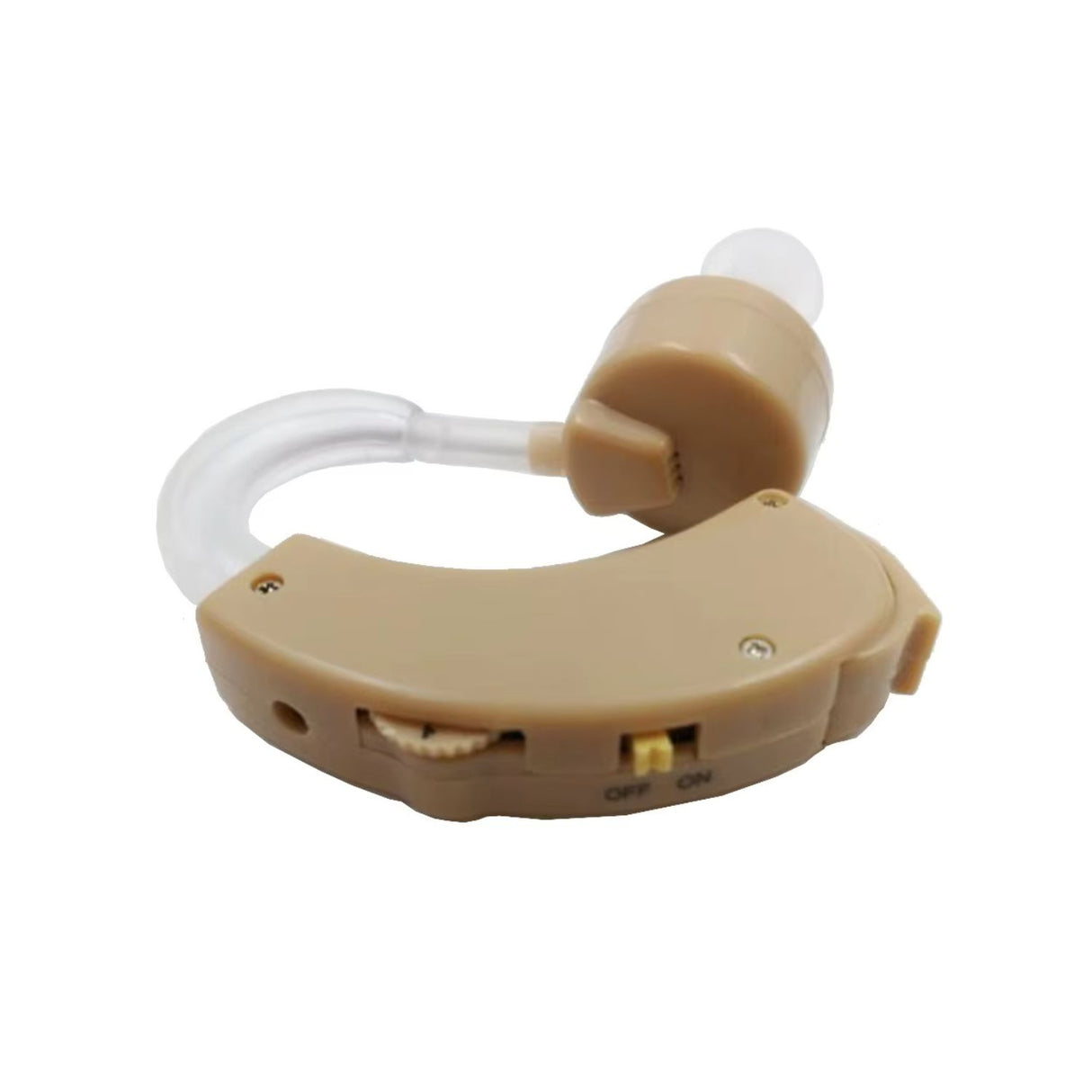 Accesorio organizador Cyber Sonic beige de 5 cm, plástico ABS, ideal para cables y soporte de dispositivos en oficinas y hogares.-3