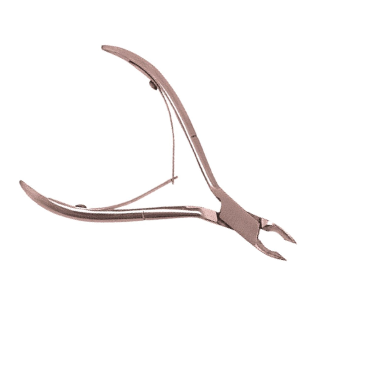 Cortador de cutícula bronce de 9 cm, ergonómico y elegante, ideal para manicura precisa y duradera. Perfecto para uso personal y profesional.-4-4-1
