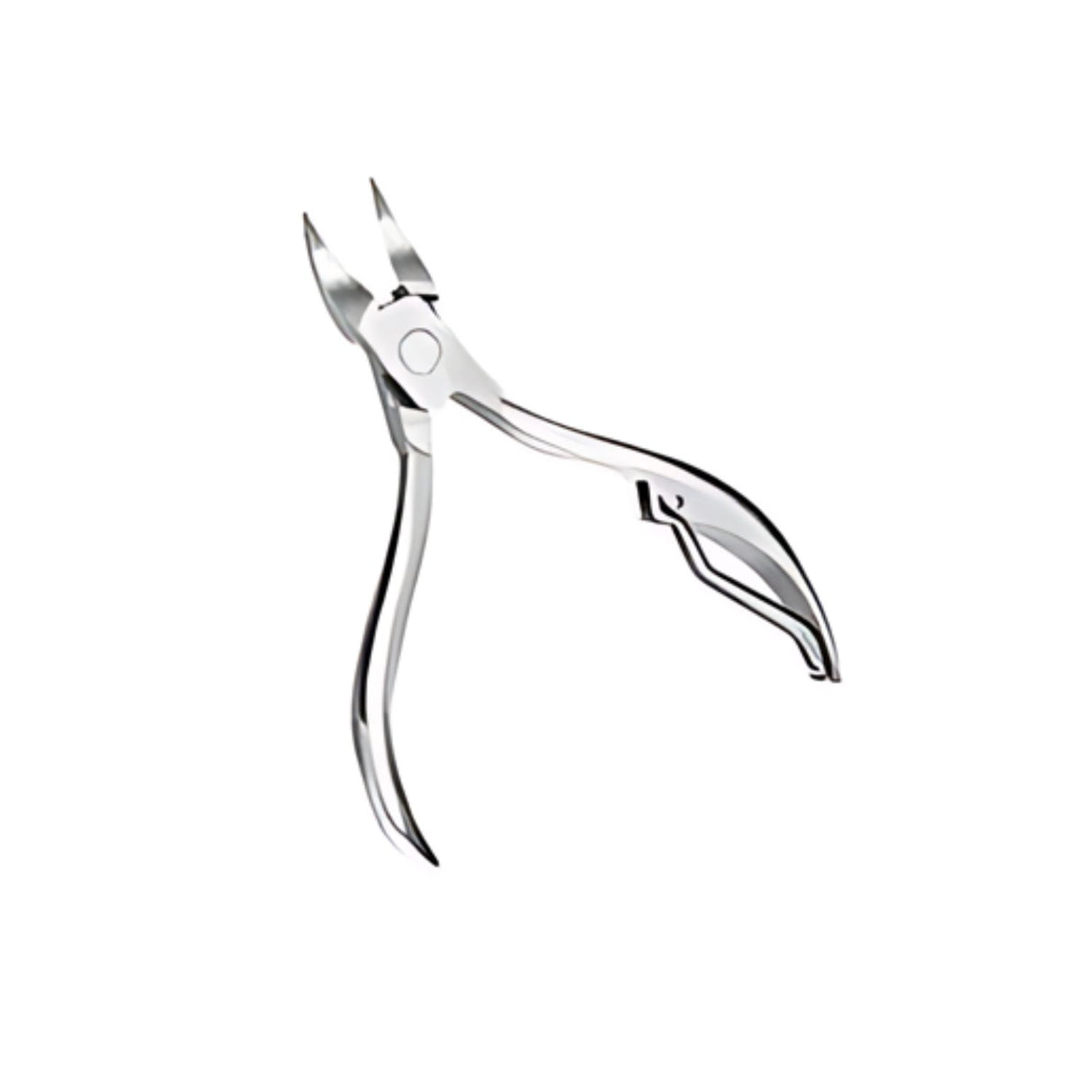 Cortador de cutícula Flower Secret de 10 cm, acero inoxidable, diseño elegante y ergonómico, ideal para un cuidado profesional de uñas.-1-1-1