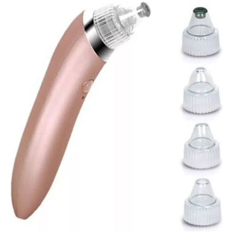 Extractor de Imperfecciones Faciales Bomba Vacío rosa, 18 cm, plástico ABS médico, elimina puntos negros sin irritar la piel. Ideal para uso diario.-1-1-1