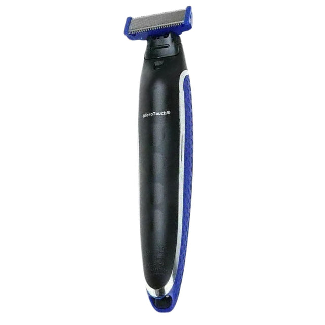 Afeitadora Doble Cara de 14 cm en negro, ergonómica y resistente, ideal para afeitado preciso en seco o con crema. Perfecta para viajes.-1-1-1