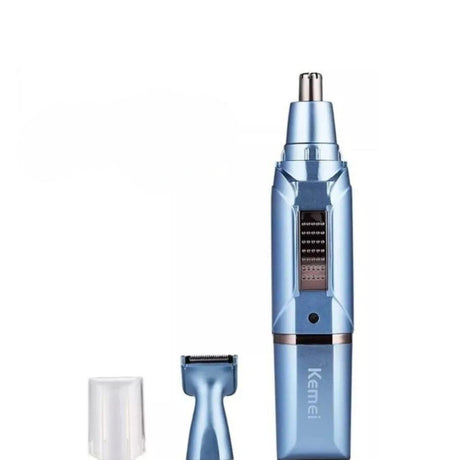 Afeitadora nasal HD-200 celeste, 13 cm, acero inoxidable, diseño compacto y ergonómico, ideal para cuidado personal sin irritaciones.-1-1-1