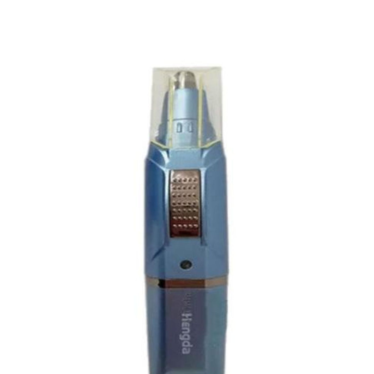 Afeitadora nasal HD-200 celeste, 13 cm, acero inoxidable, diseño compacto y ergonómico, ideal para cuidado personal sin irritaciones.-1-2-1