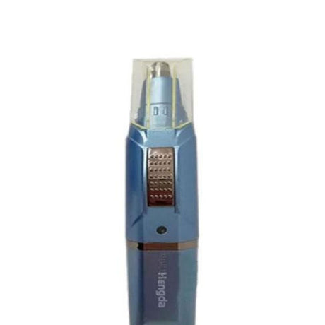 Afeitadora nasal HD-200 celeste, 13 cm, acero inoxidable, diseño compacto y ergonómico, ideal para cuidado personal sin irritaciones.-1-2-1