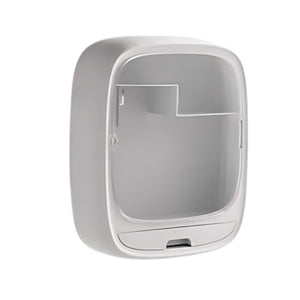 Comestiquero montable blanco de plástico resistente, ideal para organizar cosméticos y accesorios en baño o dormitorio.-1-1-1