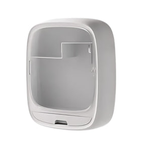 Comestiquero montable blanco de plástico resistente, ideal para organizar cosméticos y accesorios en baño o dormitorio.-1-4-1