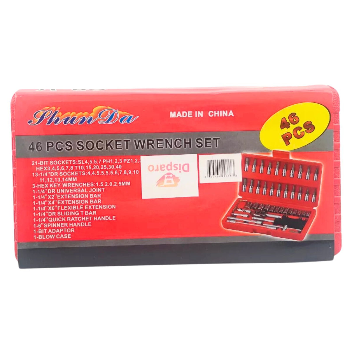 Kit de dados de 46 piezas en plata brillante, fabricados en plástico acrílico, ideales para juegos de mesa y rol, duraderos y portátiles.-1-2-1