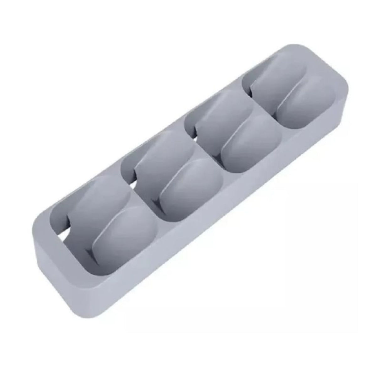 Especiero verde de plástico con 8 frascos herméticos, ideal para organizar especias en cocinas modernas. Diseño compacto y elegante.-1-4-1