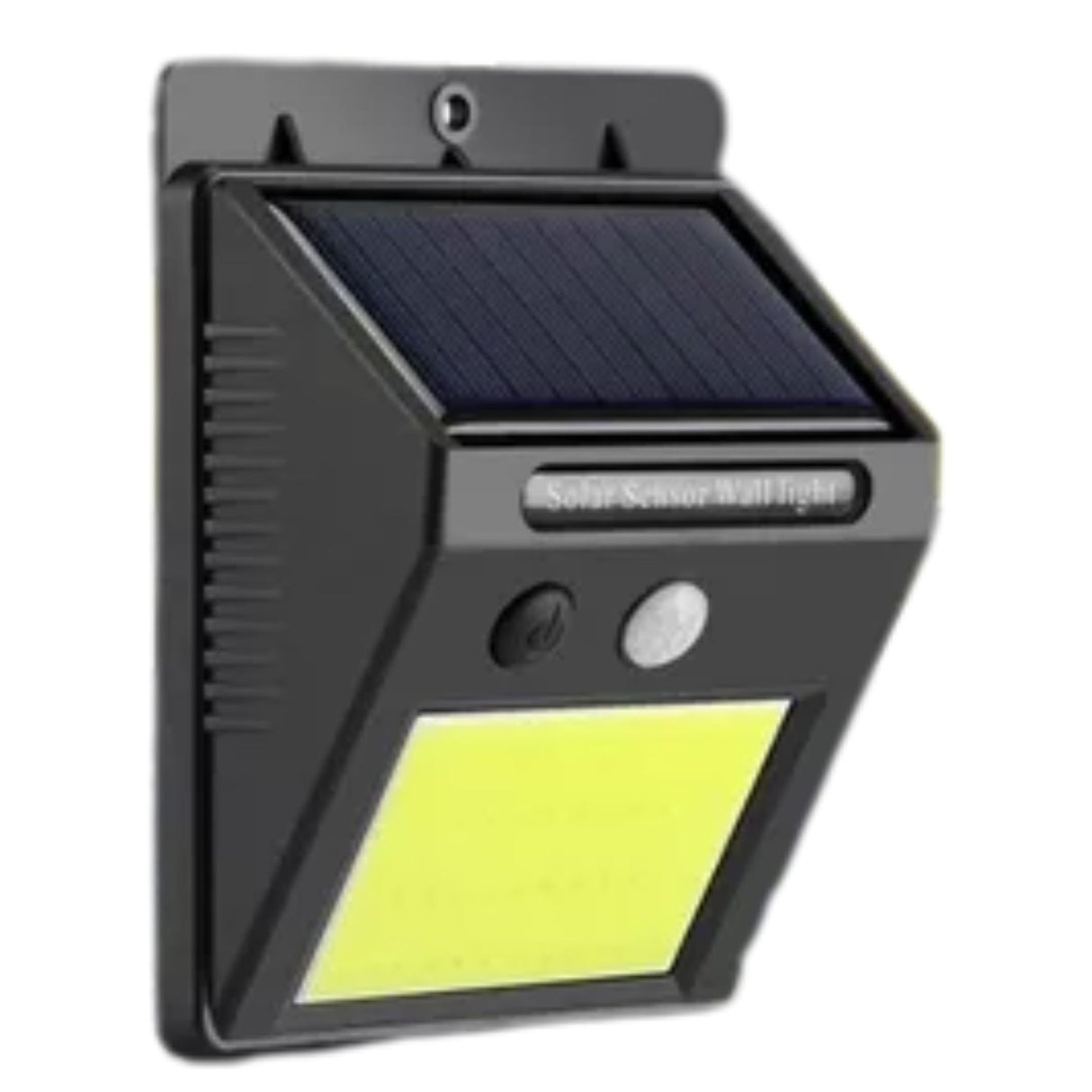 Luz Solar LED de Pared negra con 48 LEDs, resistente al agua y automática al anochecer, ideal para exteriores como jardines y entradas.-1-1-1