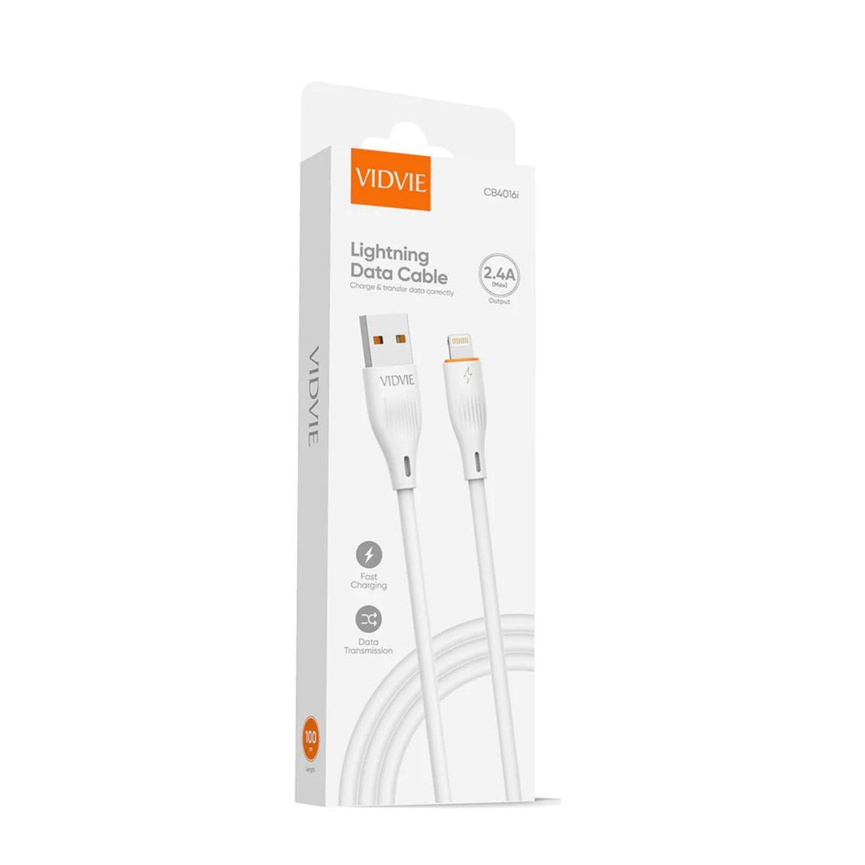 Cable Lightning blanco de 1 metro, nylon trenzado, carga rápida y transferencia de datos para dispositivos Apple. Ideal para uso diario.-1-3-1