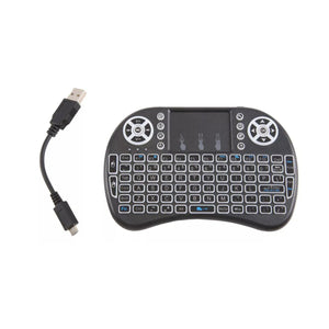 Mini Teclado Táctil negro de 9 cm, compacto y resistente, ideal para laptops y tablets. Superficie fácil de limpiar y antideslizante.-1-2-1