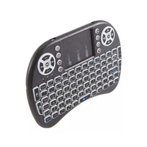 Mini Teclado Táctil negro de 9 cm, compacto y resistente, ideal para laptops y tablets. Superficie fácil de limpiar y antideslizante.-1-4-1