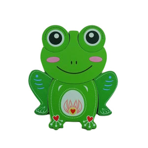 Puzzle de Madera Sapo 15x15cm Para Niños de +3