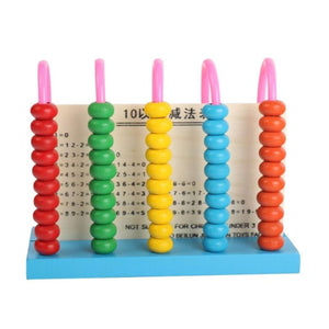Ábaco de Madera con 5 Columnas 16 cm para Niños de +3 años. Fomenta el aprendizaje y la diversión. ¡Compra ahora y potencia su educación!-1-1-1-1-1