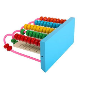 Ábaco de Madera con 5 Columnas 16 cm para Niños de +3 años. Fomenta el aprendizaje y la diversión. ¡Compra ahora y potencia su educación!-1-4-1-1-1