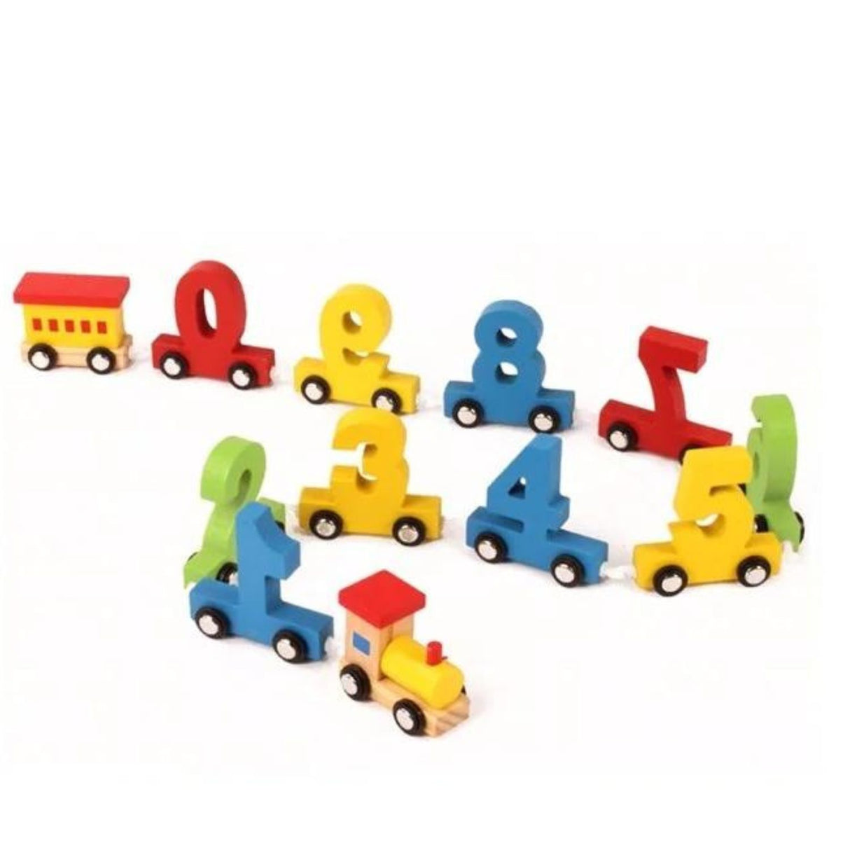 Tren de Números de Madera Para Niños 3+ Años de 88 cm. Fomenta el aprendizaje y la diversión. ¡Compra ahora y estimula su creatividad!-1-4-1-1-1