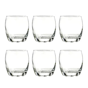 Set 6 Vasos Bajos Modelo Napoles 290mL Jugos Tragos Bebida