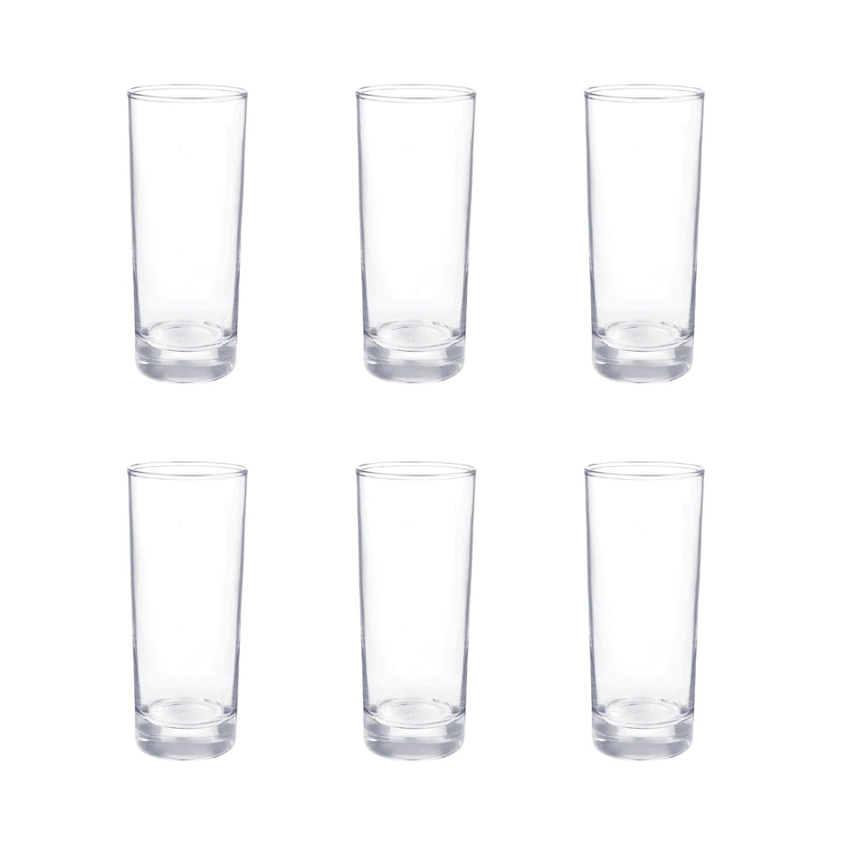 Set 6 Vasos Altos Modelo Lexington 334mL Whisky Pisco