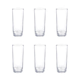 Set 6 Vasos Altos Modelo Lexington 334mL Whisky Pisco