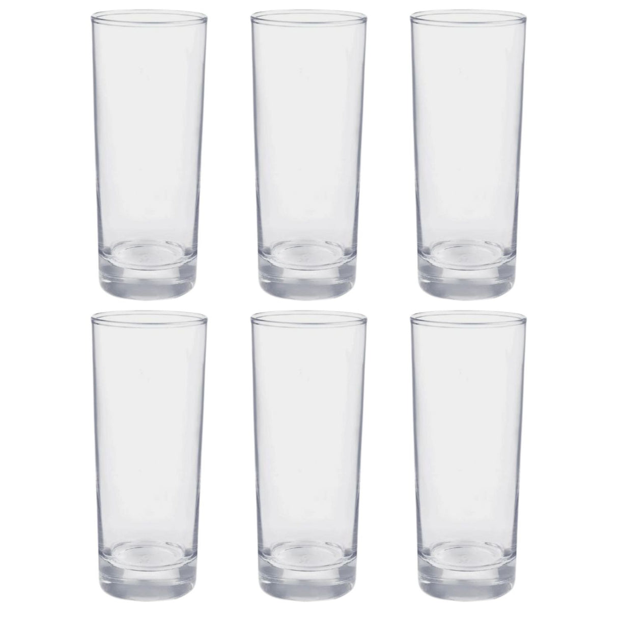 Set 6 Vasos Altos Modelo Lexington 334mL Whisky Pisco