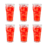 Set 6 Vasos Cooler Modelo Lisboa Tragos 468mL Tragos Agua