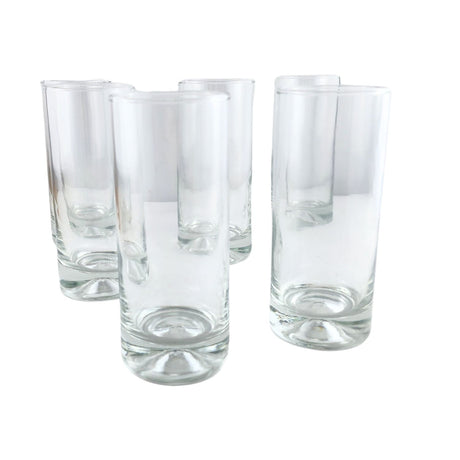 Set 6 Vasos Altos Modelo Manhatan de 450mL Agua Tragos Jugos