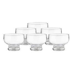 Set 6 Copas Helado Ice Cream De 225cc Helados Ponche Postres