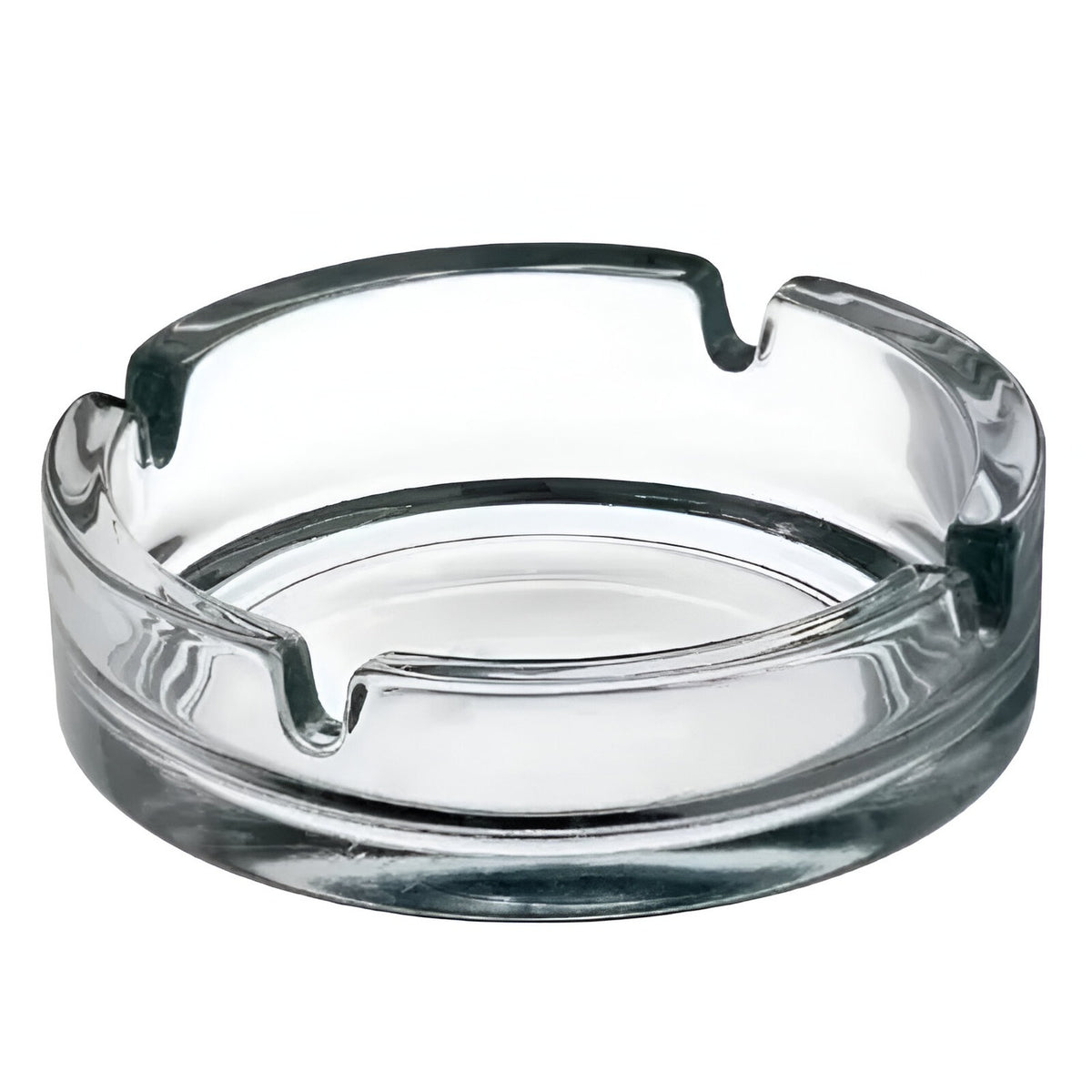 Cenicero Circular De Vidrio Allegra 11cm Diametro Cigarillo