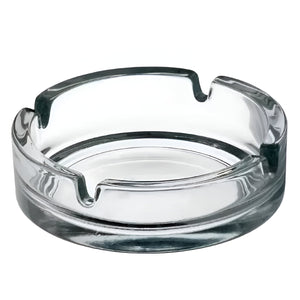 Cenicero Circular De Vidrio Allegra 11cm Diametro Cigarillo