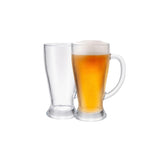 Pack 2 Vasos Cerveceros Modelo Bavaria De 600mL