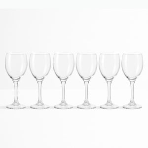 Set 6 Copas de Vino 300 Ml Versalles Cristar