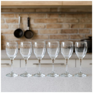 Set 6 Copas de Vino 300 Ml Versalles Cristar