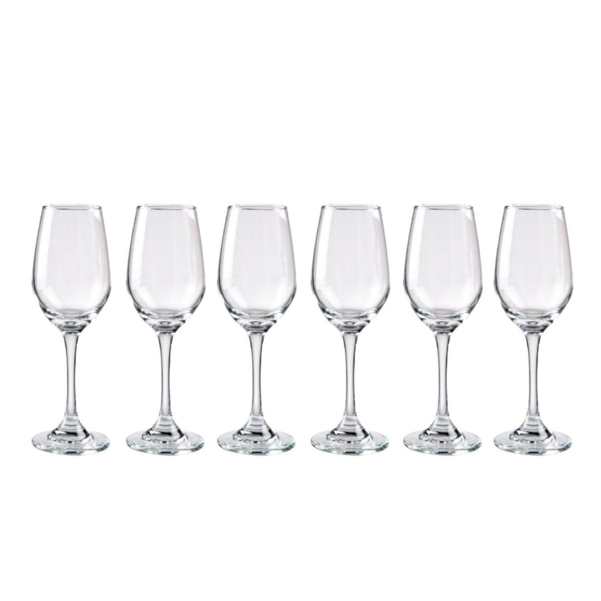 Set 6 Copas Brunello Flute Cristar 237cc Tragos Celebracion