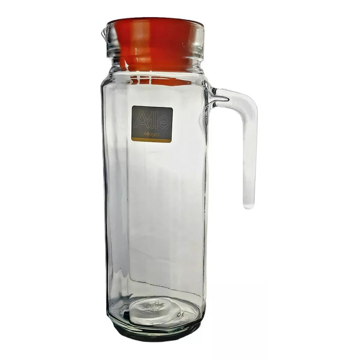 Jarra Refrigerador 1100 mL Modelo Rivoli Para Jugos Tapa Naranja