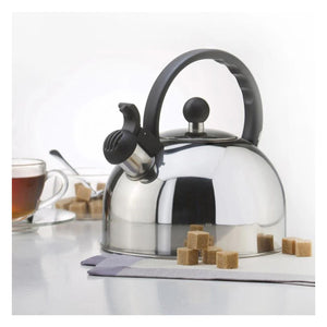 Tetera Sicilia de 2500ml Plateada Menaje Cocina Hogar