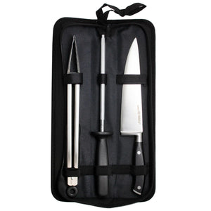 Set Parrillero Wayu 3 Piezas Con Funda Quincho BBQ Parrilla