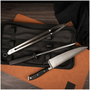 Set Parrillero Wayu 3 Piezas Con Funda Quincho BBQ Parrilla