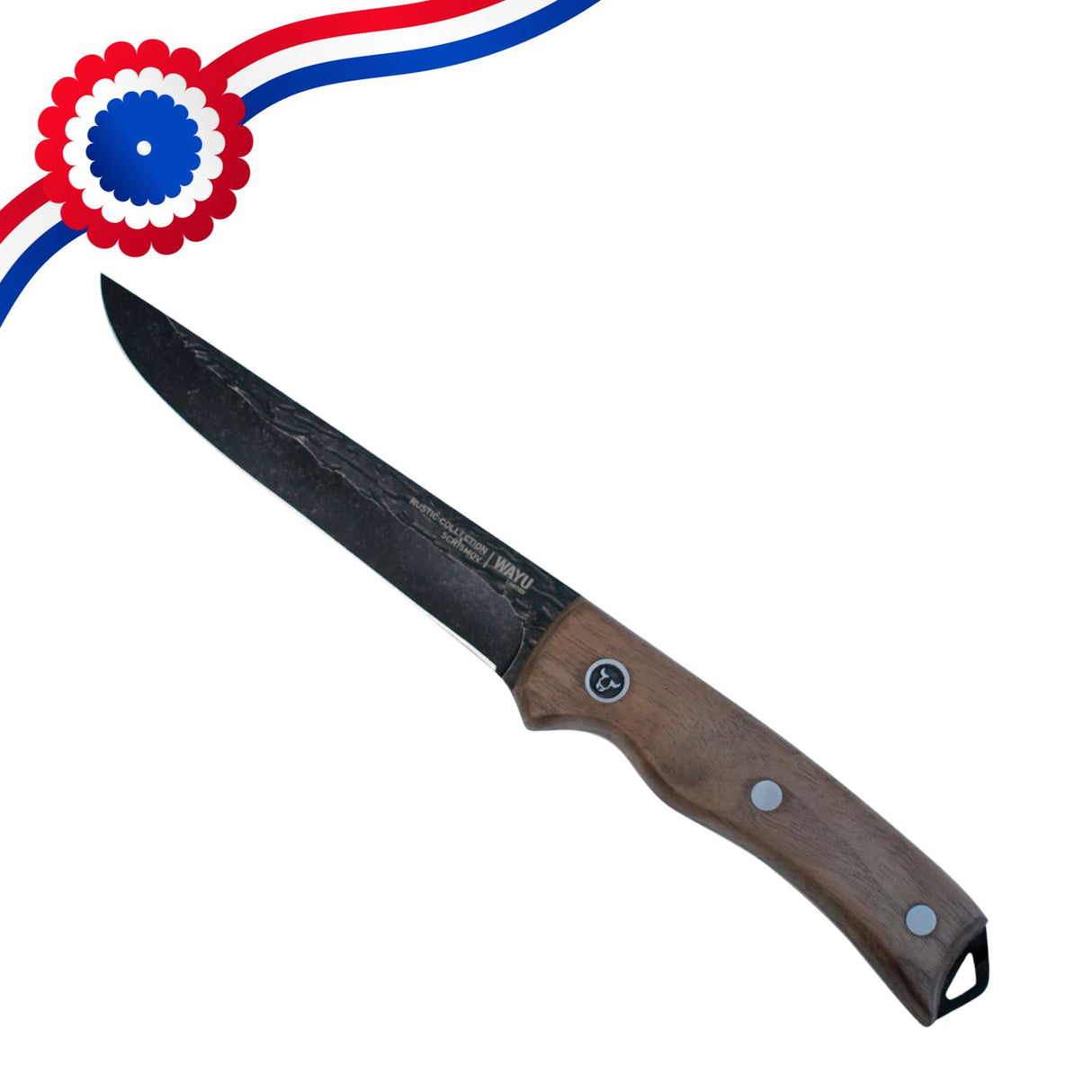 Cuchillo Utility Wayu Con Funda Rustic Collection Cocina