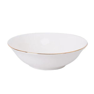 Plato Hondo para Sopa 20cm Royal Borde Dorado Menaje Cocina