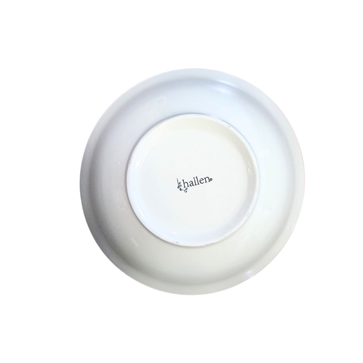Ensaladera Bowl 25cm de Porcelana Royal Borde Dorado Cocina