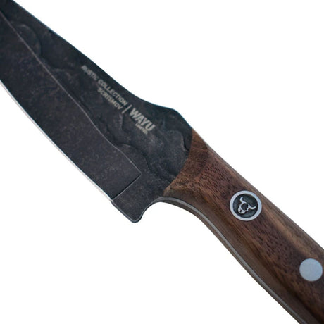 Cuchillo Pairing Wayu Con Funda Rustic Colecction Cocina