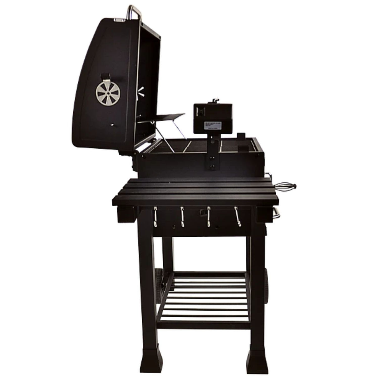 Parrilla con Spiedo Wayu a Carbon Ruedas BBQ Grill Asados