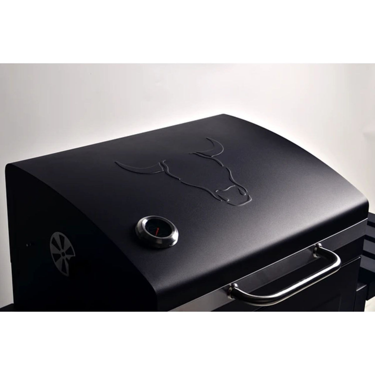 Parrilla con Spiedo Wayu a Carbon Ruedas BBQ Grill Asados