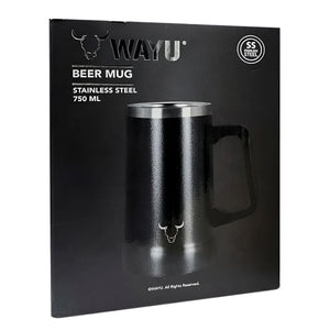 Mug Cervecero 750mL Wayu Acero Vaso Térmico