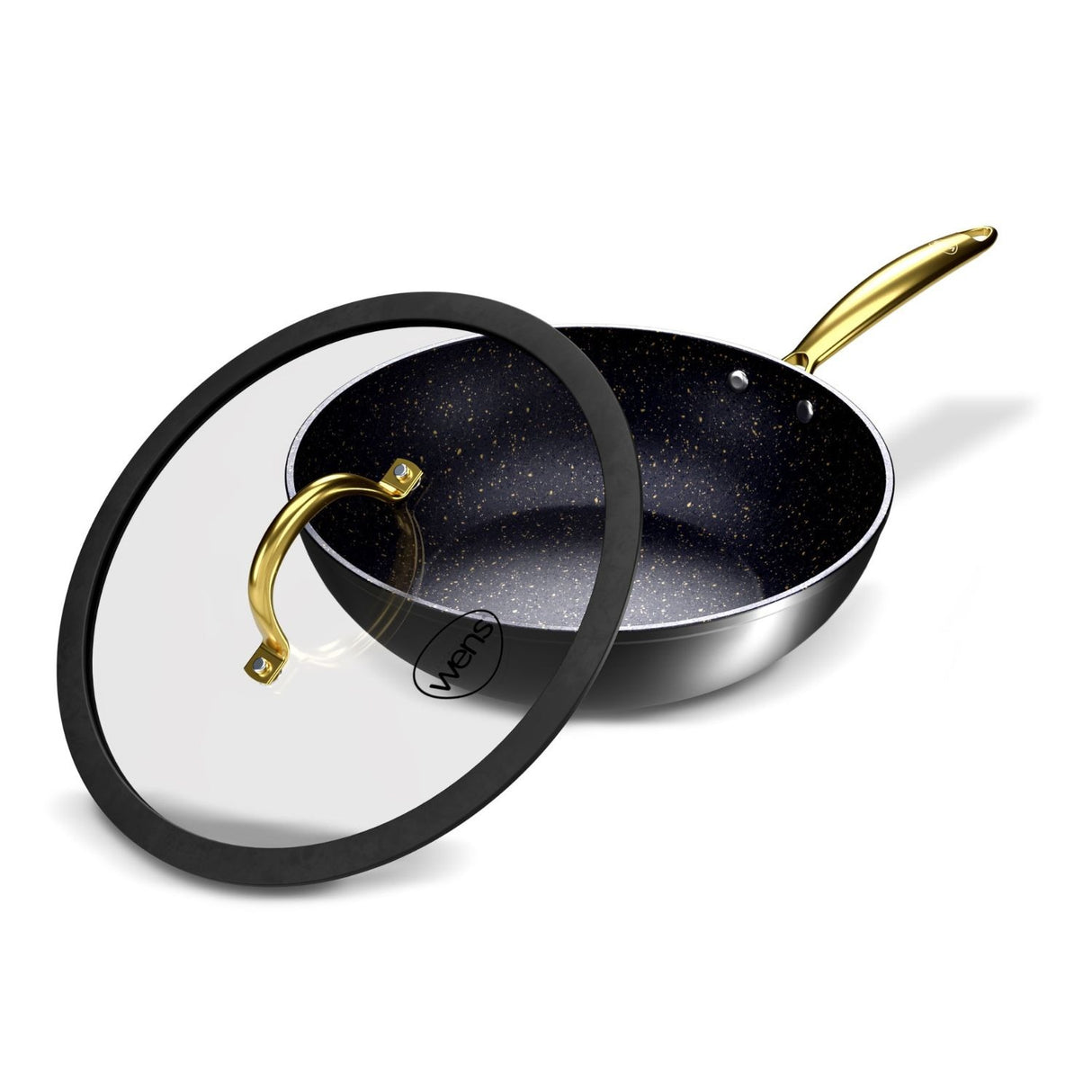 Sarten Wok 28 cm Golden Series Antiadherente Wens