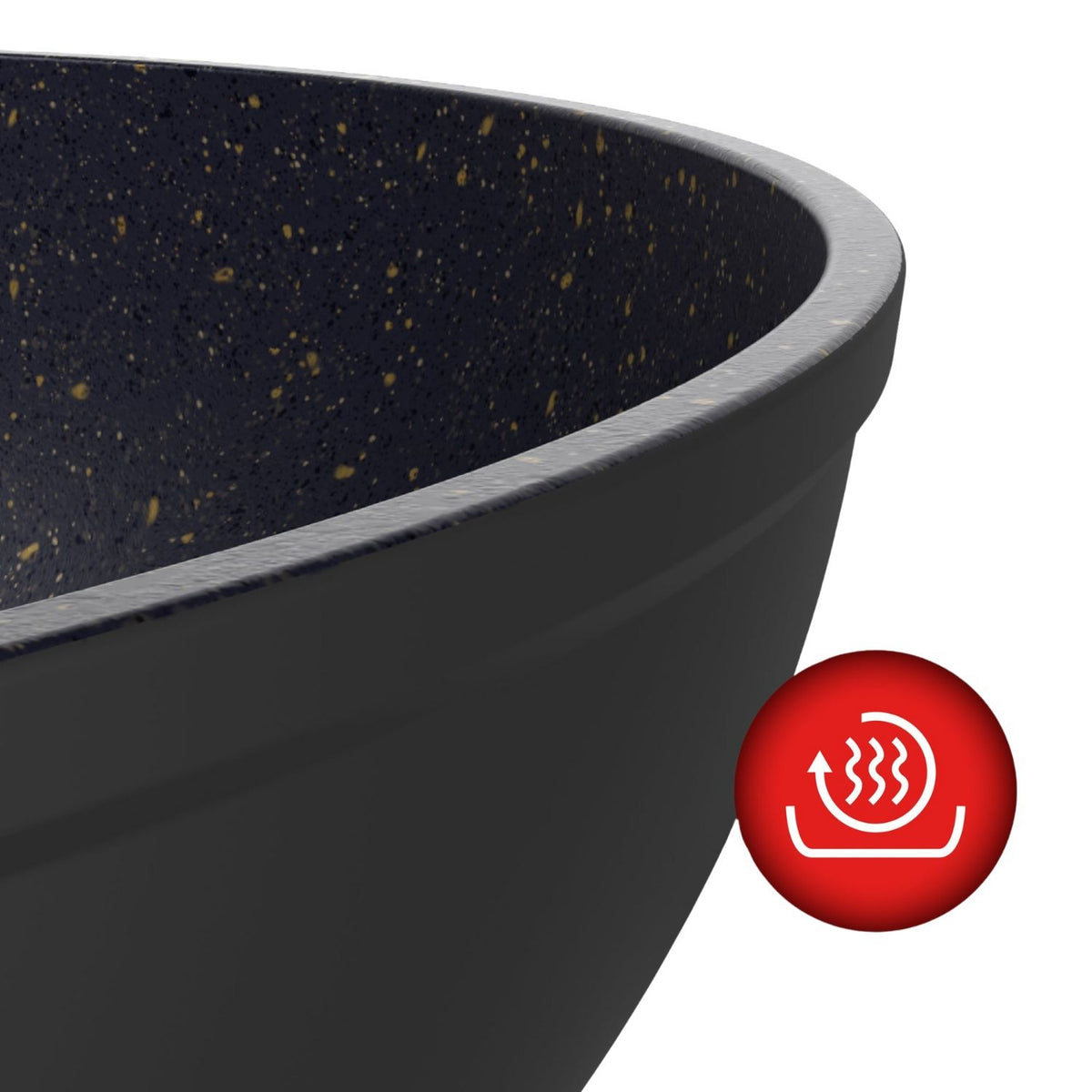 Sarten Wok 28 cm Golden Series Antiadherente Wens