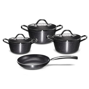 Bateria Cocina Wens Pompei 7 Piezas de Aluminio Forjado