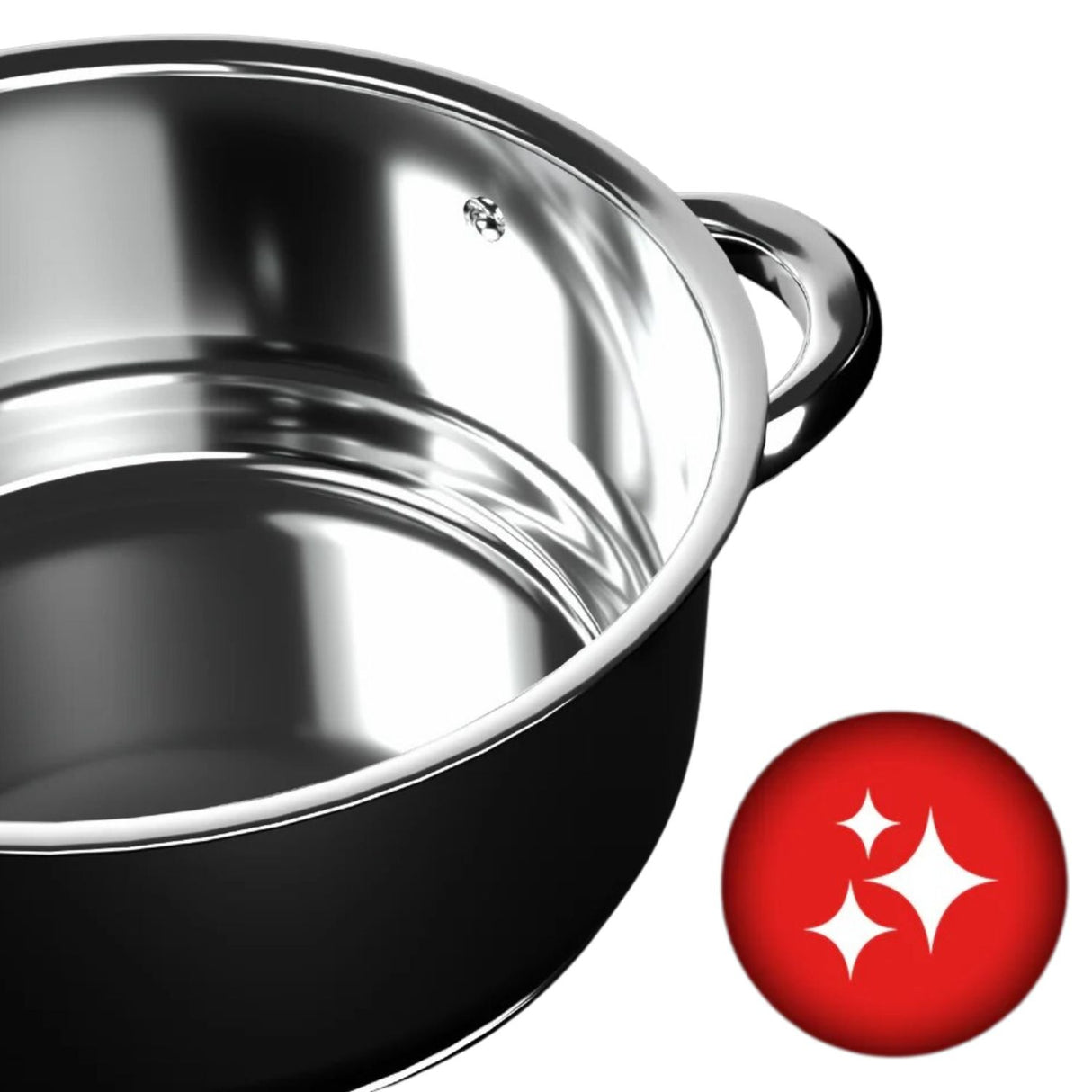 Bateria Cocina Wens 8 Piezas Acero Inoxidable Cocina 470-8SS