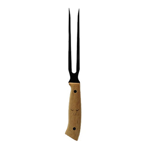 Set Tabla Cuchillo Tenedor Prm Wayu Asados Bbq